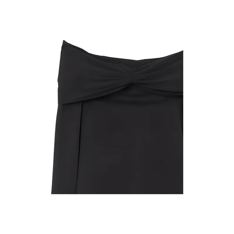 Burberry Gathered detail Off shoulder Midi Dress-2