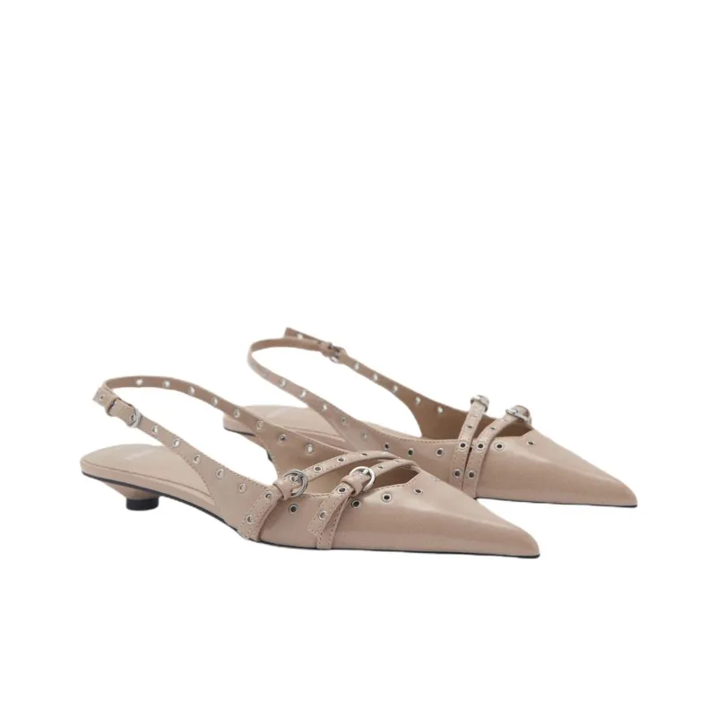 MANGO Irregular Heel High Heels Women's-3
