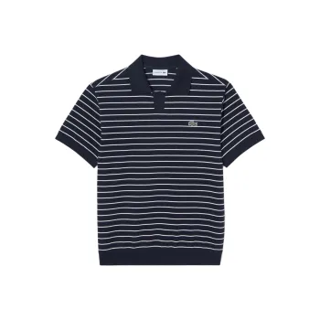 LACOSTE Polo Shirt Men's Dark Blue