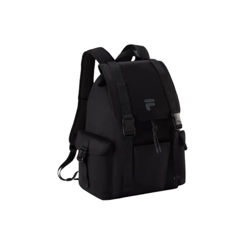 FILA FUSION Fabric Backpack Extra Small Unisex Pitch Black-1