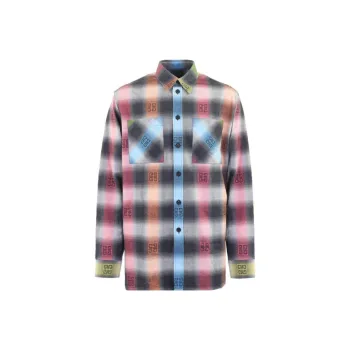 Givenchy Oversized Fit Long Sleeve Shirt Wth Chest Pockets