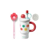 Rainbow Ball[Antibacterial Ceramic Liner]+Cherry Blossom Cup Cleaning Brush