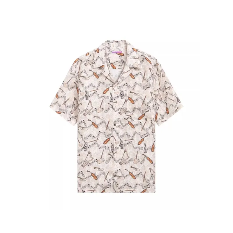 COTON DOUX Shirts Men Ecru-0