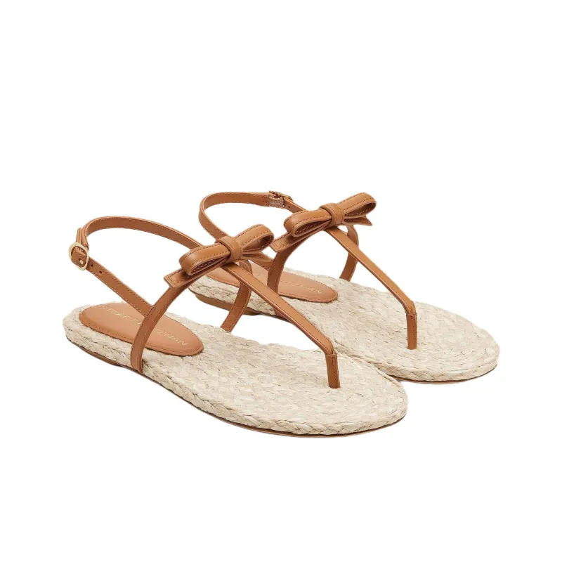 Stuart Weitzman/SW Felicity One Strap Sandals Women's Brown-2