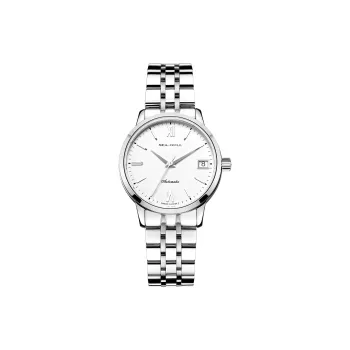 Sea Gull National Automatic Mechanical Movement Steel Strap Watch Women's Watch White Dial
