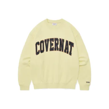COVERNAT FW24 Sweatshirt Men's Light Yellow