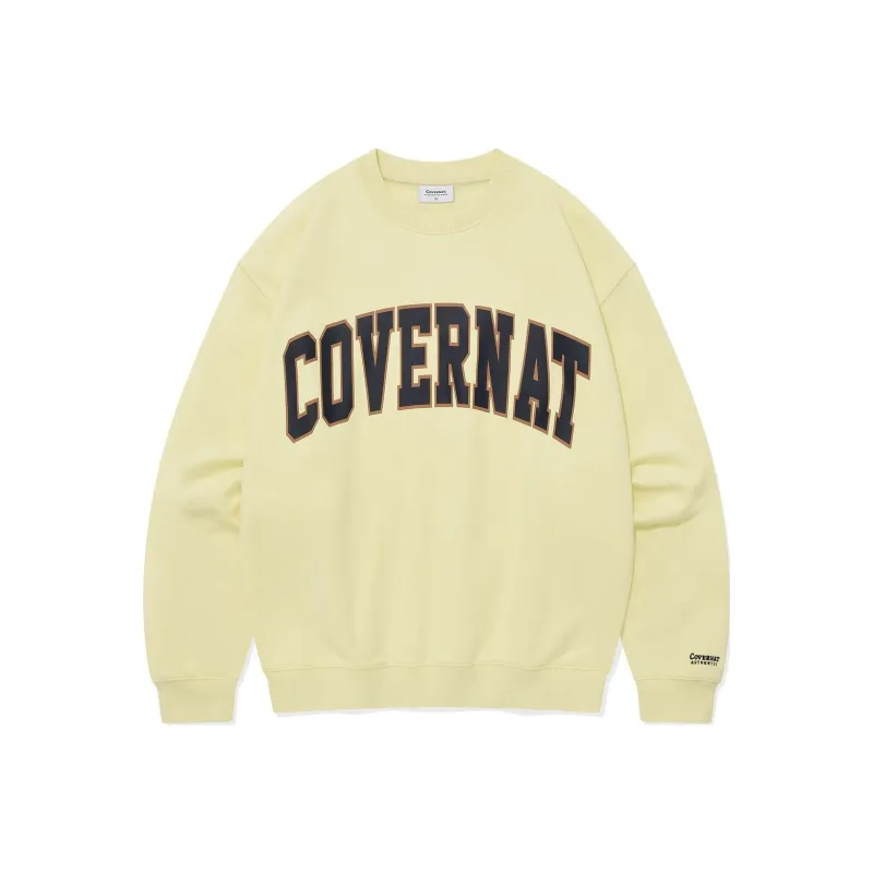 COVERNAT FW24 Sweatshirt Men's Light Yellow-0