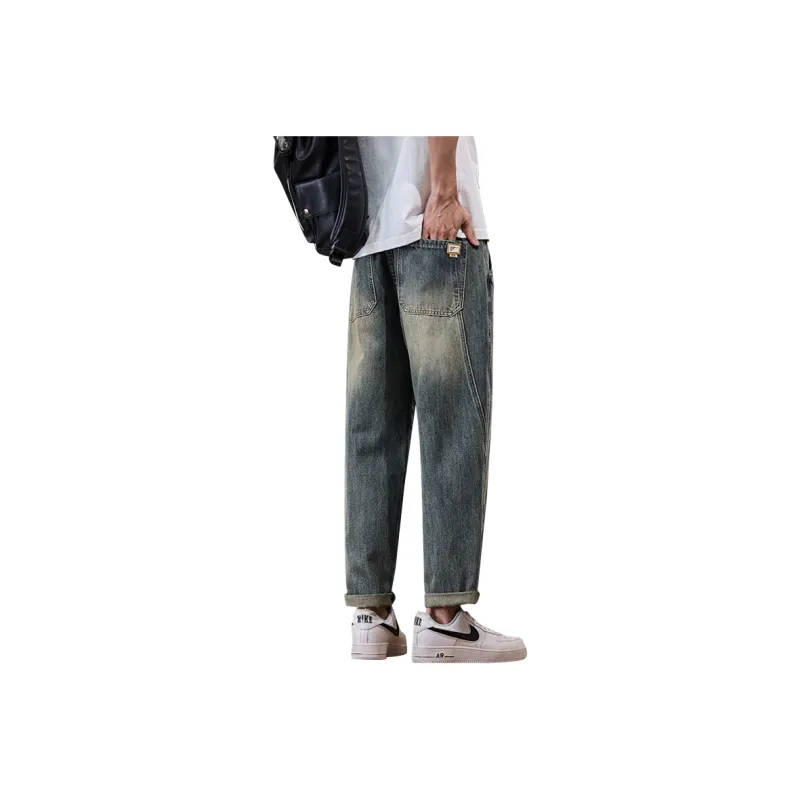 WELTER EXPERIMENT Jeans Men's 2360 Vintage Blue Basketball Style-1