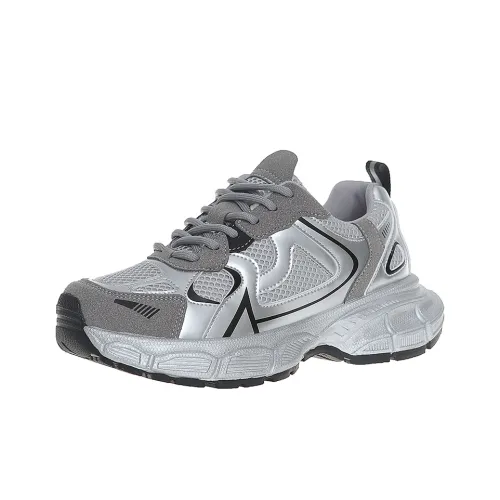 Nrillo Slip Resistant, Abrasion Resistant, Breathable, Coverage, Balance Low Top Chunky Sneakers Women's