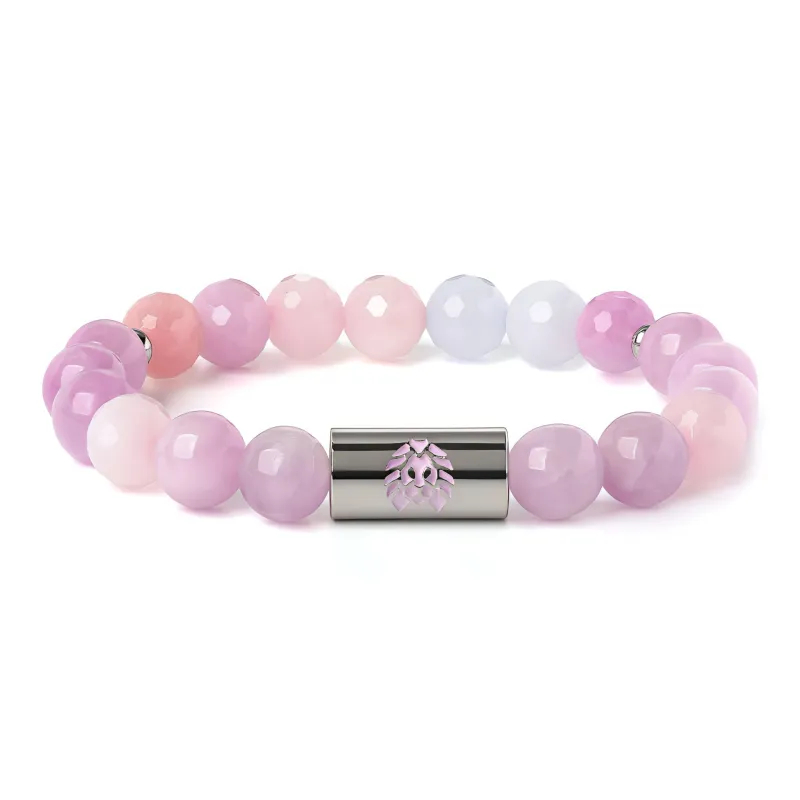 Rastaclat Agate BFF Lion Beaded Bracelet Unisex-2