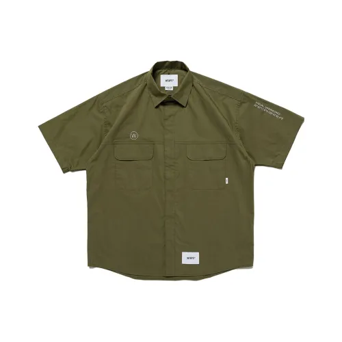 WTAPS Ladder Coolmax Logo appliqué Shirt