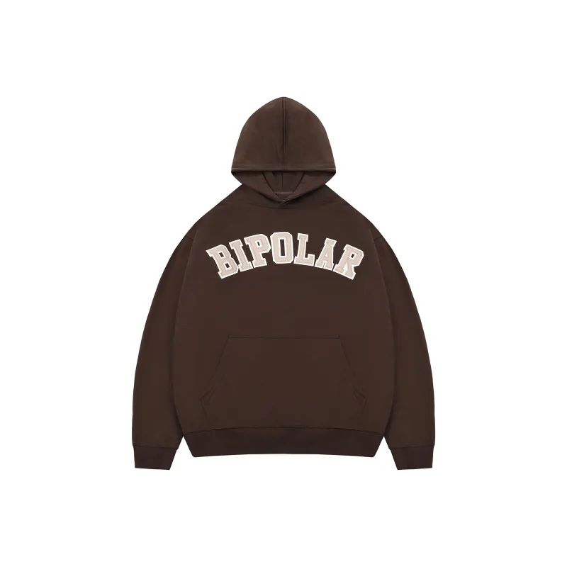 BIPOLAR Hoodie Unisex White Gray Coffee Navy Blue-5