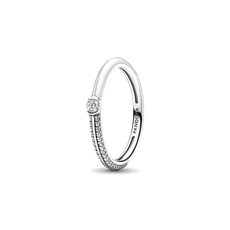 Pandora 925 Sterling Silver Rings Women's Silver-1