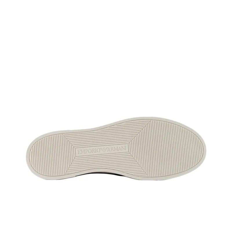EMPORIO ARMANI Dappled Casual Shoes Men's Brown-4