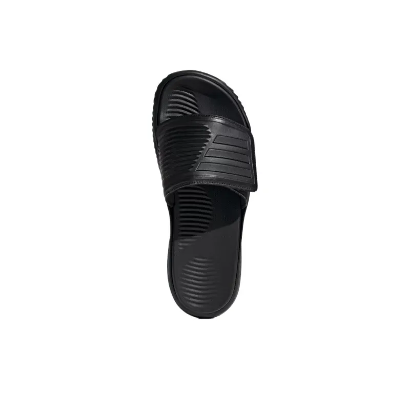 Adidas AlphaResponse Quiet Slip Resistant Slide Slippers Unisex Black-2