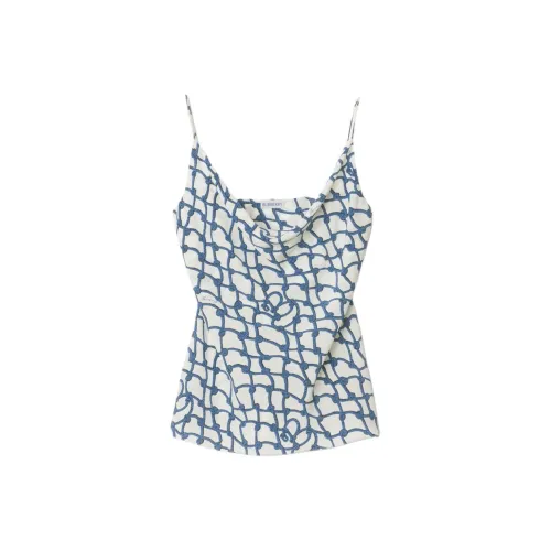 Burberry SS25 Camisole Women's Blue White