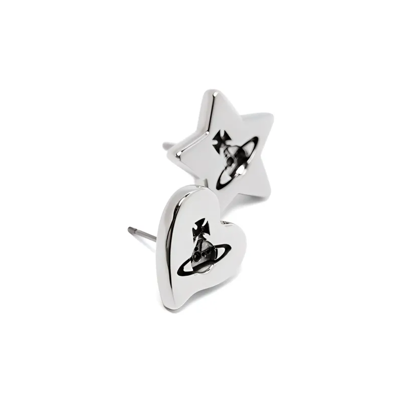 Vivienne Westwood Priscilla Orb-logo Earrings-1