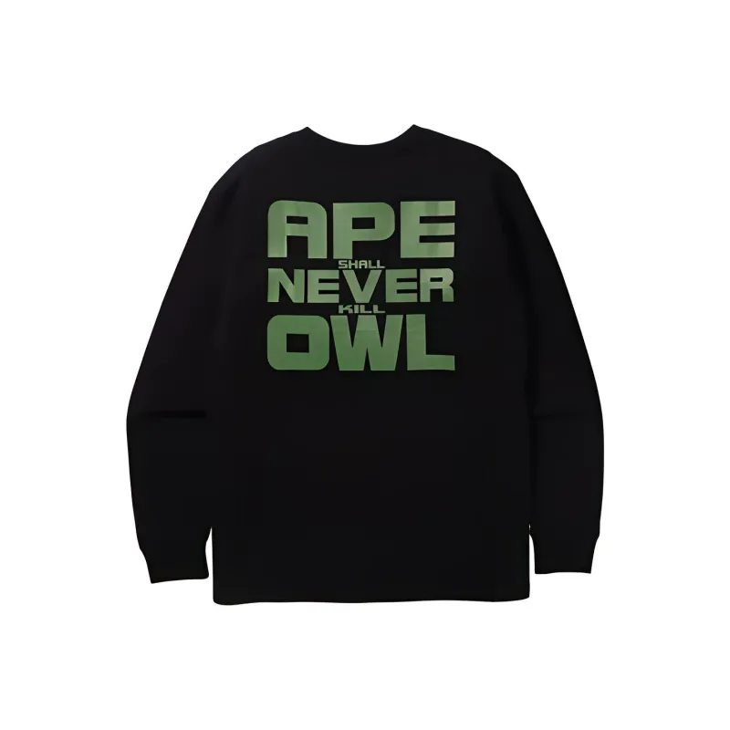 Bape X Ovo L/S T shirt-5