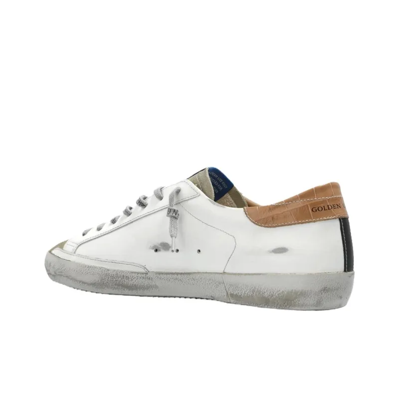Golden Goose Super Star White Ice Black Beige-3