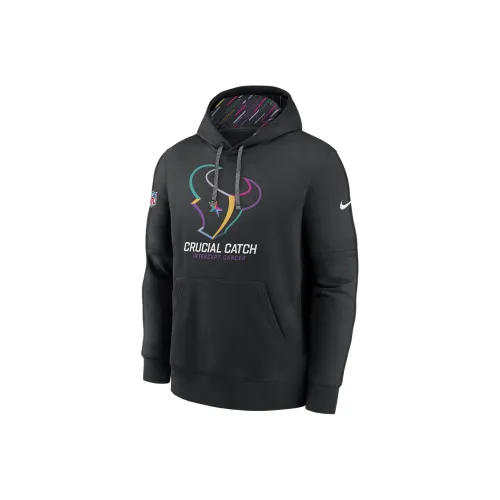 nike rankings Red Texans Crucial Catch Club Men's nike rankings Nfl Pullover Hoodie