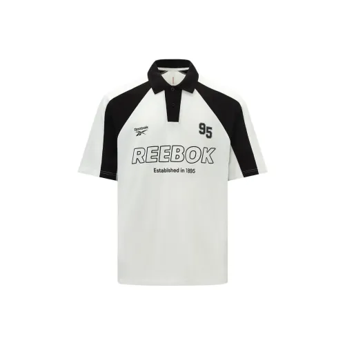 Reebok Polo Shirts Unisex White