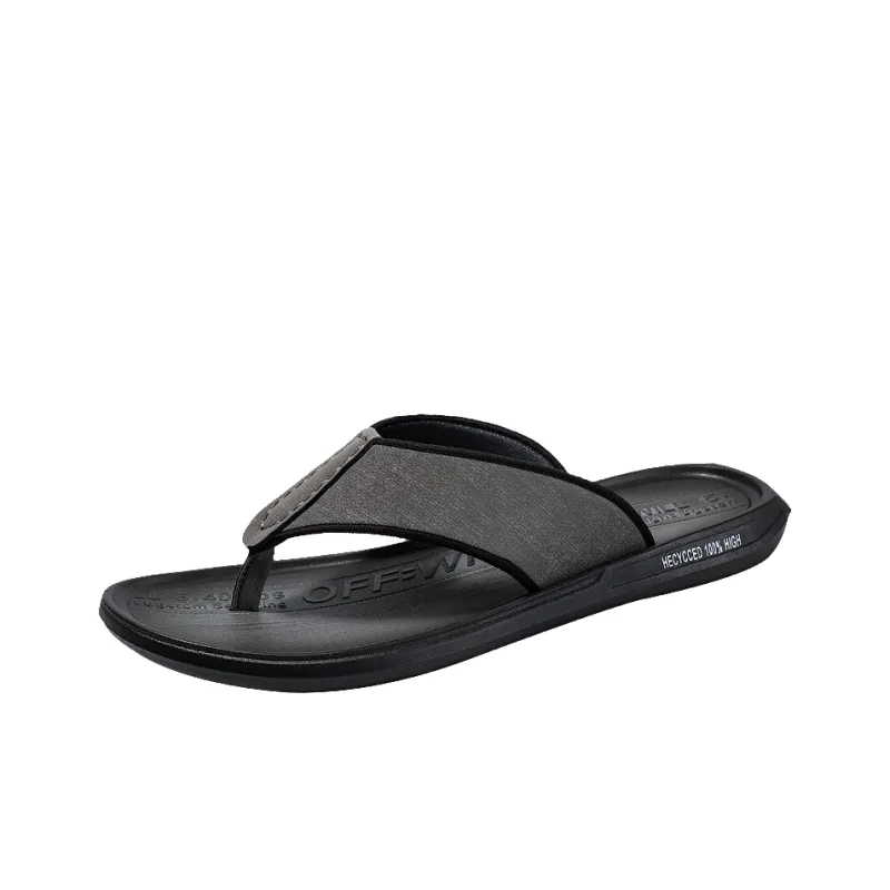 Shiozawa Stitching Abrasion Resistant Slip Resistant Quick Dry Flip Flops Men's-5