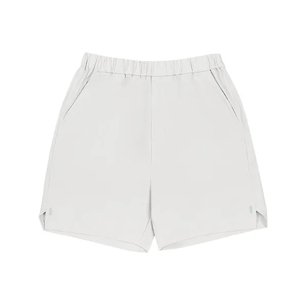 MYSAMESAME Casual Shorts Unisex Light Gray White In Stock-6