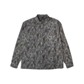 Daily Paper Shirt Men's Dark Gray