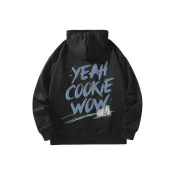 SESAME STREET Sweatshirt Thickened And Fleece Lined Unisex