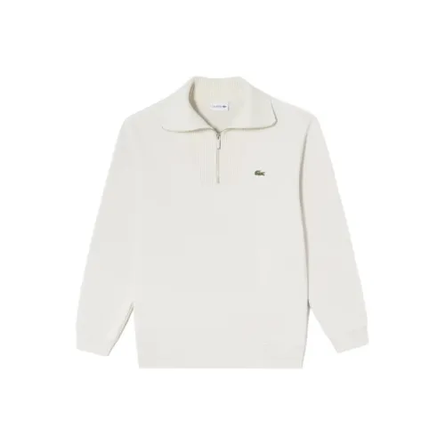 LACOSTE Sweatshirt Men's Natural White
