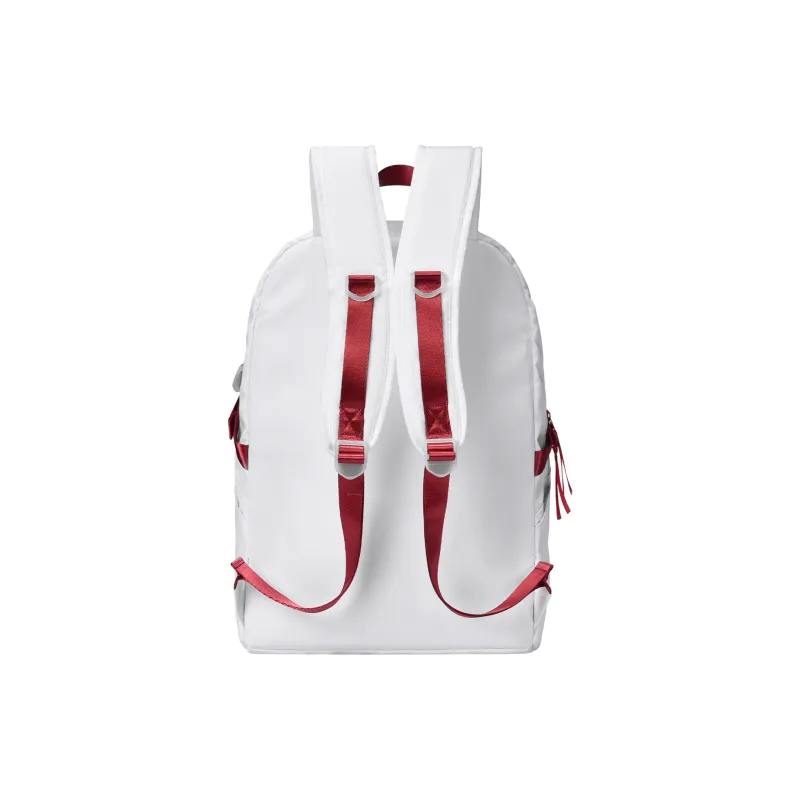 DRACONITE Embroidery Student Backpack Regular Unisex Blue White Color Blocking-32