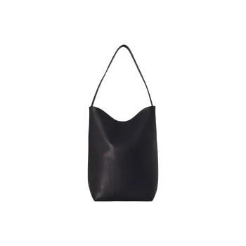 THE ROW Park Tote Calfskin Tote Bag Shopping Bag Handbag Shoulder Bag Medium Size Women's Black