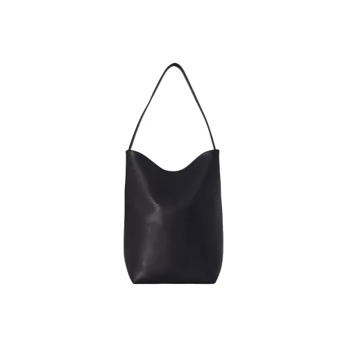 THE ROW Park Tote Calfskin Tote Bag, Shopping Bag, Handbag, Shoulder Bag Medium Size Women's Black