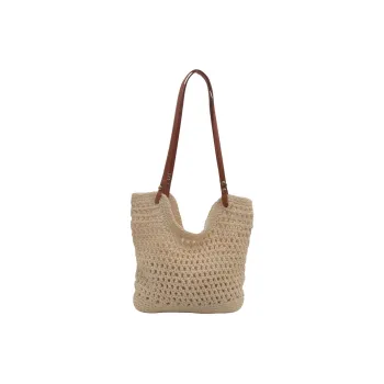 S.REPHEN Polyester Shoulder Bag Unisex White/Khaki