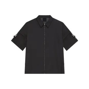 Givenchy Boxy Fit Zipped Shirt