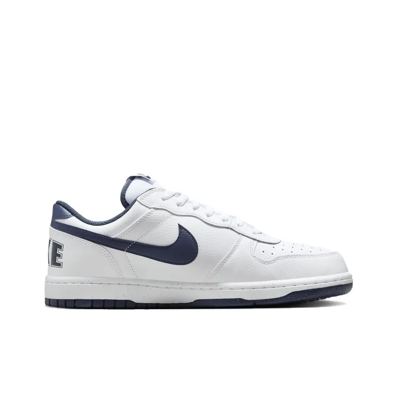 Nike Big Nike Low White/Midnight Navy-1