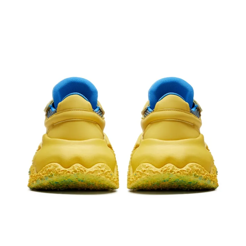XMZY Wandering Moon Series Abrasion Resistant Moisture Wicking Height Increasing Low Top Chunky Sneakers Unisex-8