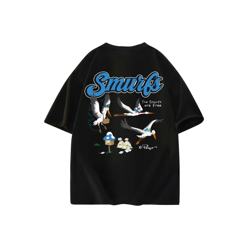 The Smurfs T Shirts Unisex-3