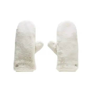 Lululemon Knit Gloves Unisex Bone White
