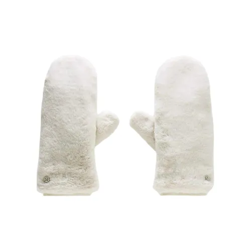 Lululemon Knit Gloves Unisex Bone White