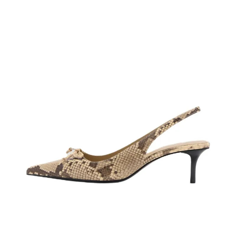 MANGO Slim Heel High Heels 3.9cm Women's-0