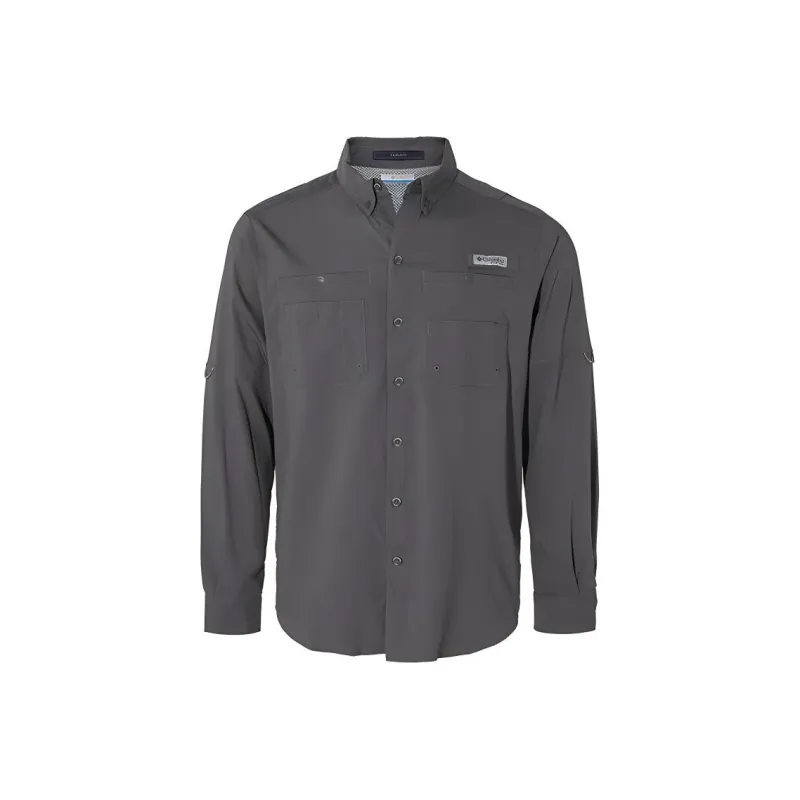 Columbia PFG Shirts Unisex Gray/023-0