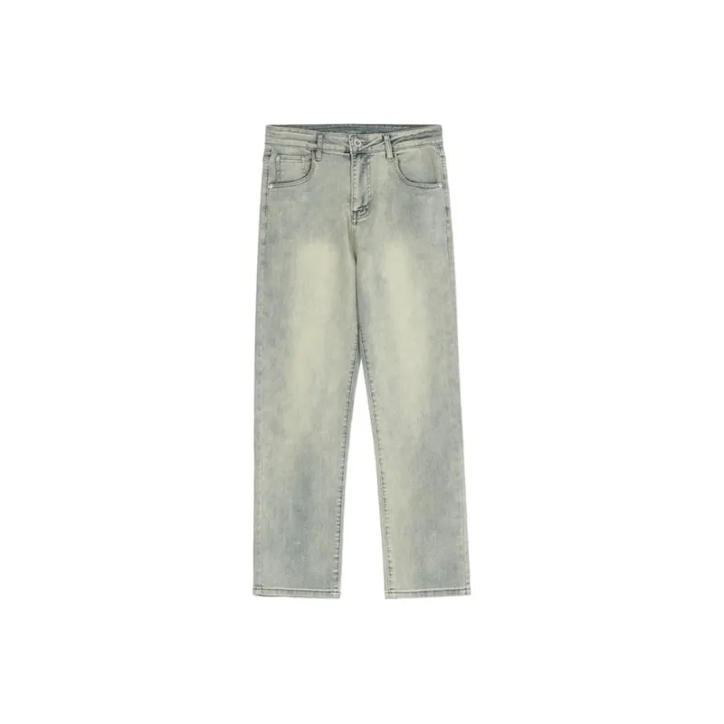 WELTER EXPERIMENT Jeans Unisex Yellow Mud-1