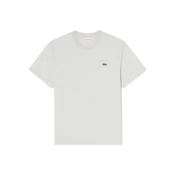 LACOSTE T Shirt Men's White Gray
