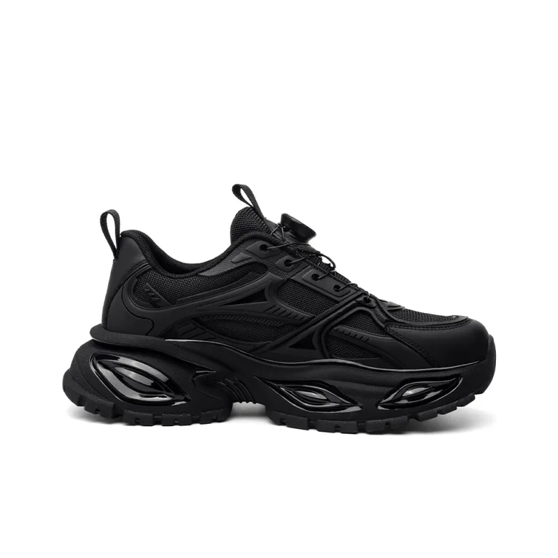 JEEP SPIRIT Low Top Chunky Sneakers Men's Black-1