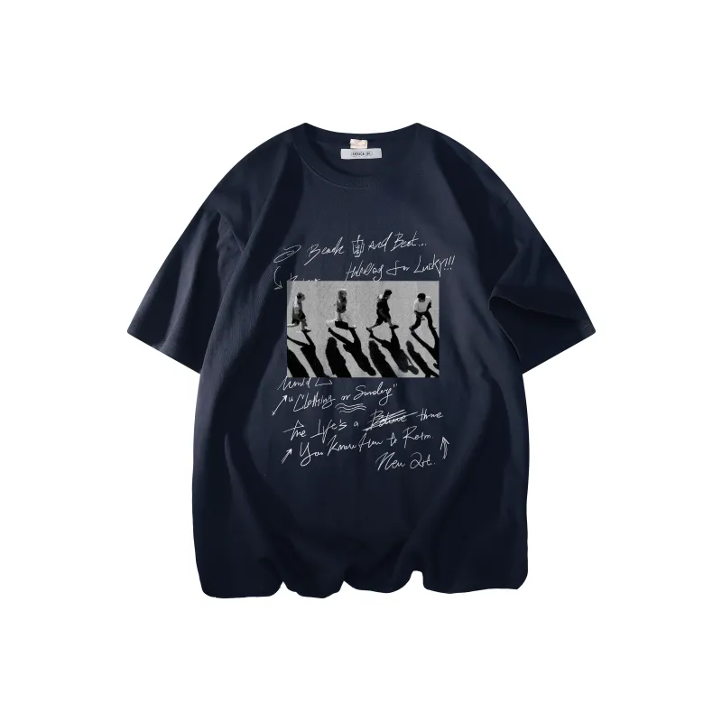 OGEK T Shirt Unisex White Comes With Random Print T Shirt-18