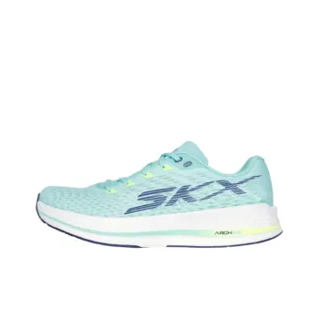 Skechers GO RUN RAZOR 5 Low Top Running Shoes Women's Light Blue