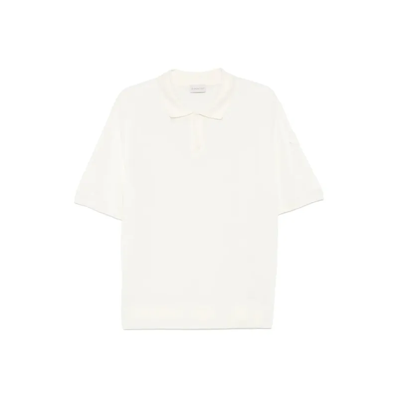 Moncler Fine knit Polo Shirt-0