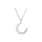 White Gold-Plated Silver