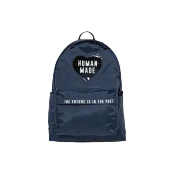 HUMAN MADE Nylon Backpack Unisex Marine Blue